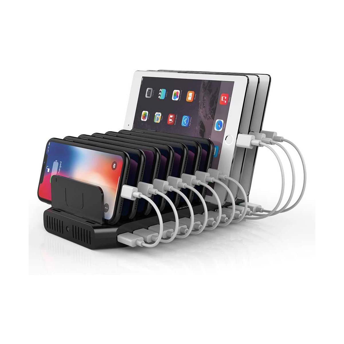 10 Port Mains USB Charging Station - Saveo Scan